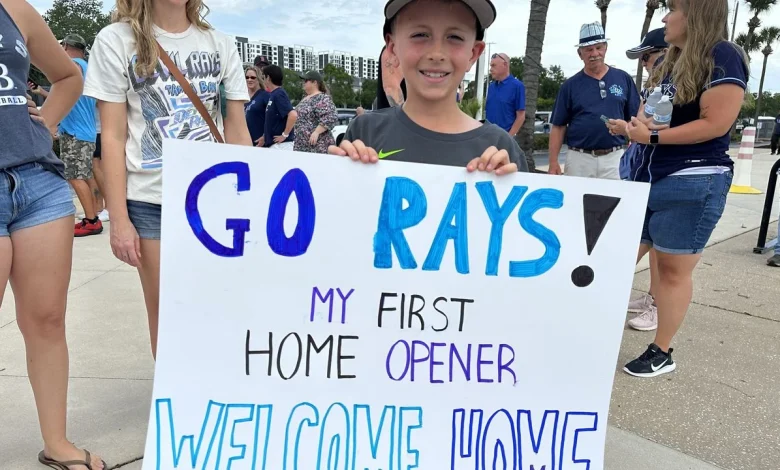 Welcome home! Rays beat Cubs in emotional Tropicana Field return