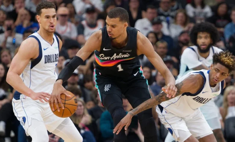 Wembanyama has 40 points, 13 rebounds in 65th game to lead Spurs past Mavericks