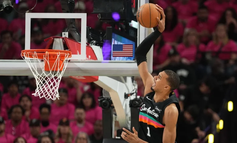 Wembanyama puts up 35, Spurs pull away for comfortable 111-98 Game 1 win over Trail Blazers