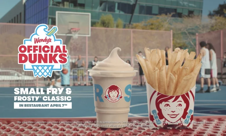 Wendy's is Giving Away Free Fries and Frosty on Tuesday, April 7 Thanks to One Iconic Slam Dunk