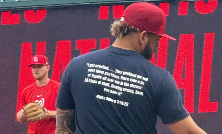 What I’m seeing at the Nationals’ home opener: ‘All kinds of liquid,’ early pregame work