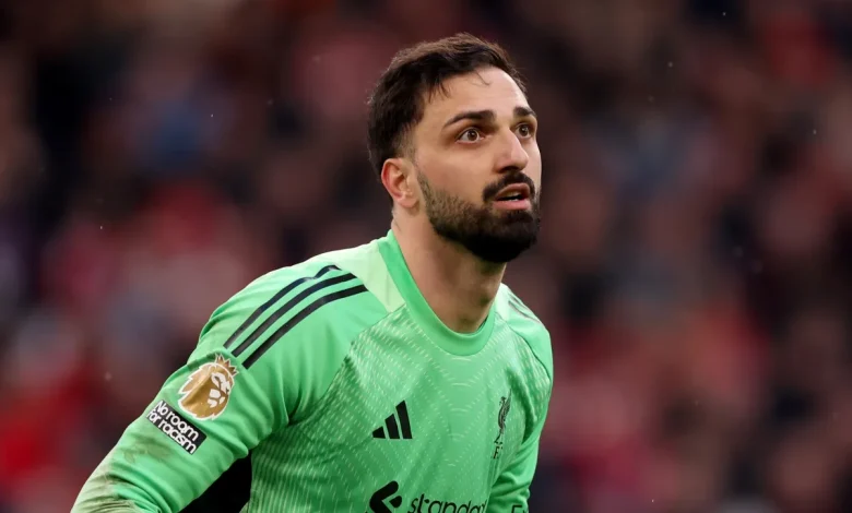 What happened to Mamardashvili and why was he replaced by Woodman instead of Alisson vs Everton?