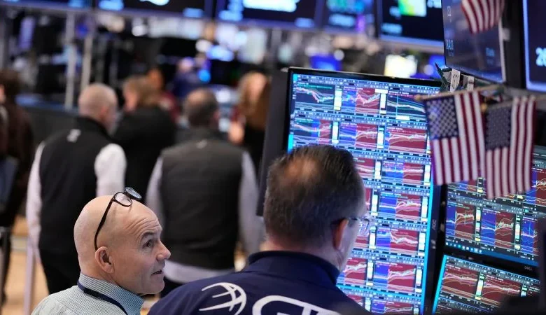 What in the world just happened to the Dow?