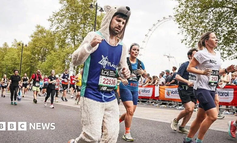 What it is like to run the London Marathon in costume