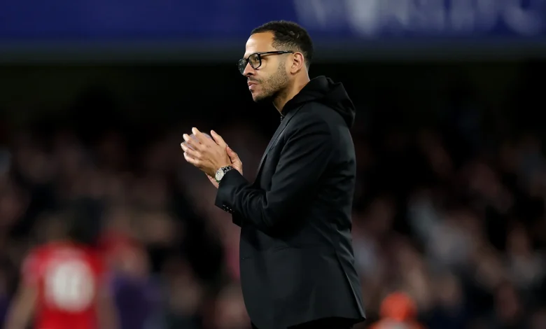 What the Chelsea fans sang at Liam Rosenior immediately after Brighton’s first goal