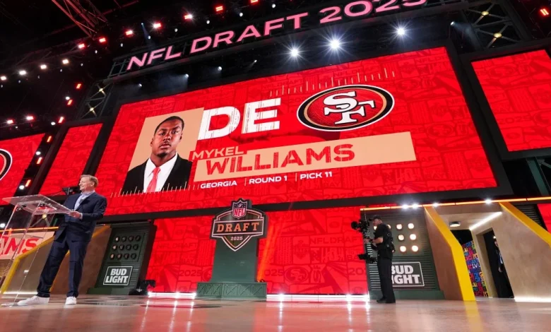 What time to expect the 49ers pick in the first round of the NFL Draft