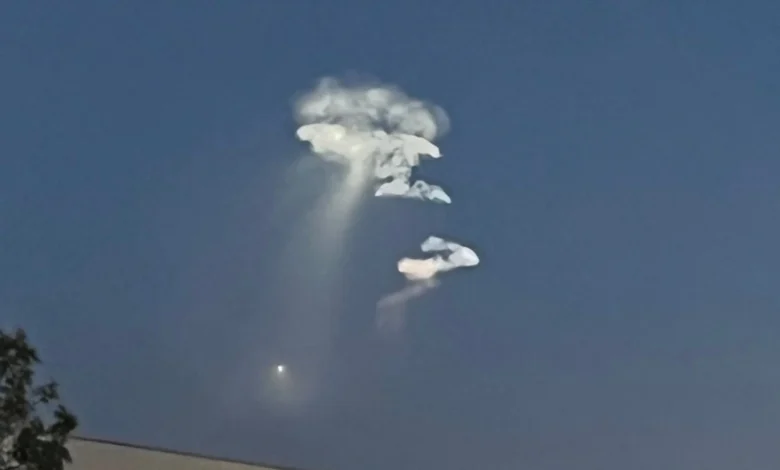 'What was that?': SpaceX rocket launch lights up Central California sky