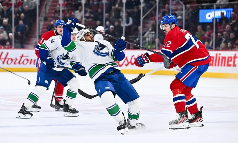 When a drunk fan asked Kent Hughes why Arber Xhekaj isn’t playing