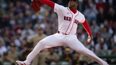 When will Red Sox closer Aroldis Chapman hit the wall?