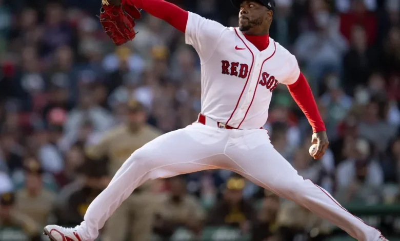 When will Red Sox closer Aroldis Chapman hit the wall?
