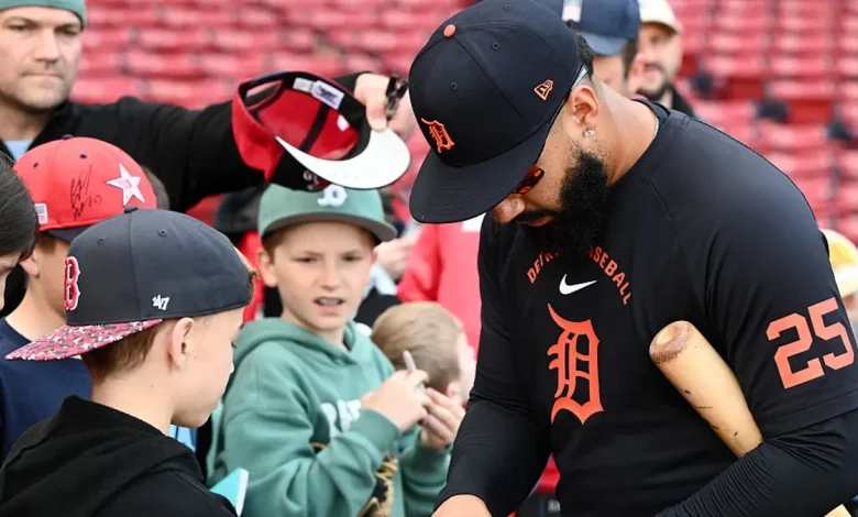 Why are the Tigers playing the Red Sox on a Monday morning?