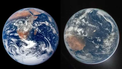 Why do Earth's colors appear muted in new photos from Artemis II?