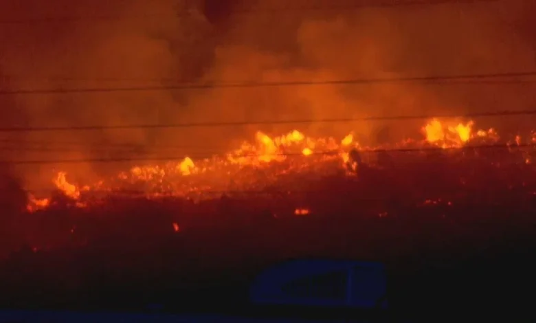 Wind fueling new wildfire near Goshen Canyon in southern Utah County