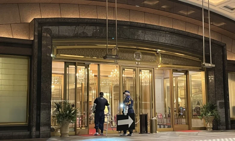 Woman arrested after two people stabbed at Tokyo hotel