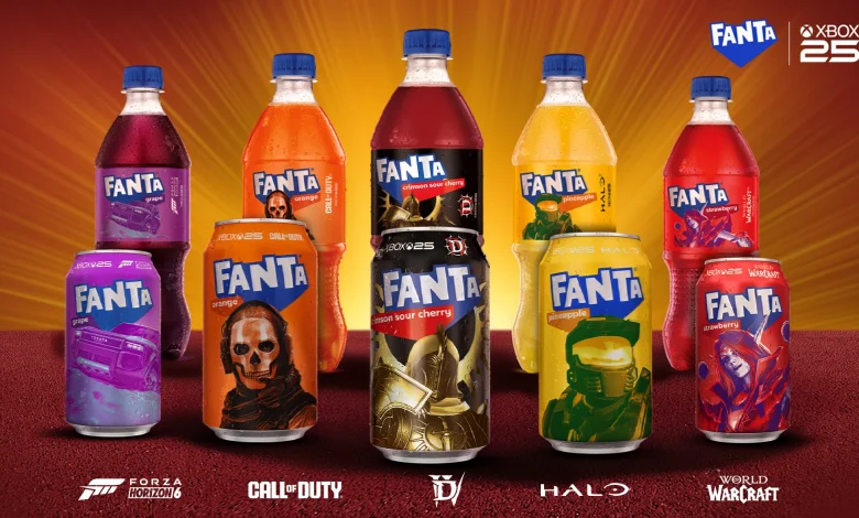 Xbox and Fanta Team Up for a Special-Edition Collection - With Prizes and In-Game Rewards to be Claimed