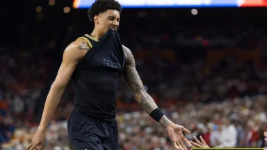 Yaxel Lendeborg vows to play in national championship after Final Four injury