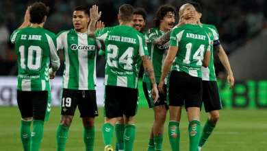 ¡Onces confirmados del Real Betis-Sporting de Braga!