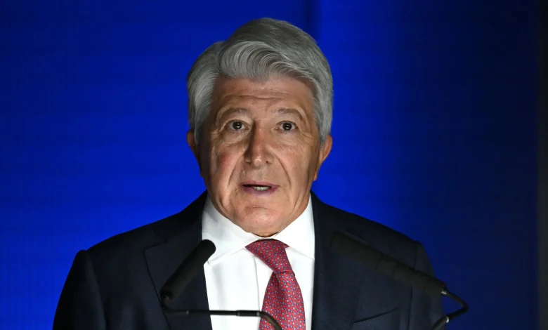 رئيس أتلتيكو يسب برشلونة قبل موقعة دوري الأبطال