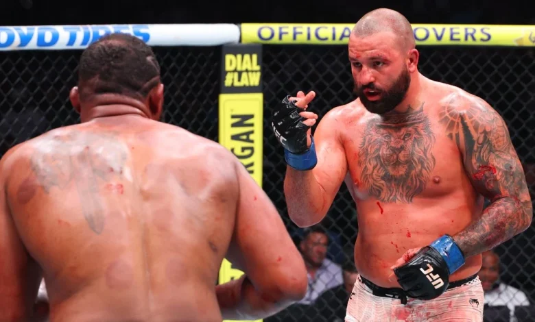 ‘Best heavyweight fight I have ever seen’: Pros react to Josh Hokit’s insane brawl with Curtis Blaydes at UFC 327