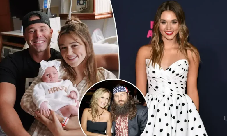 ‘Duck Dynasty’ star Sadie Robertson speaks out about the moment her eight-month-old daughter choked and stopped breathing