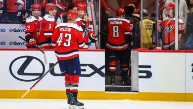 ‘Embarrassing’ 8-1 loss to Rangers likely dooms Capitals’ playoff hopes: ‘We didn’t show up today at all’