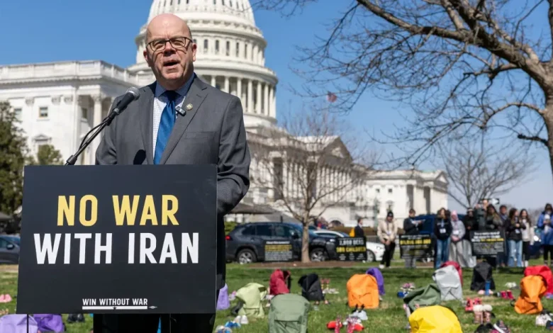 ‘I’m not gonna call him TACO’: Democrats choose their words carefully on Trump’s Iran ceasefire