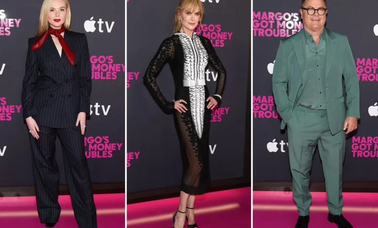 ‘Margo’s Got Money Troubles’ premiere red carpet: Elle Fanning, Nicole Kidman, Nick Offerman