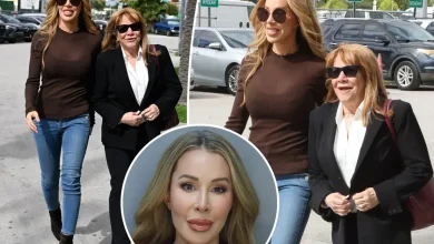 ‘RHOM’ star Lisa Hochstein all smiles at jail as she turns herself in for criminal charges