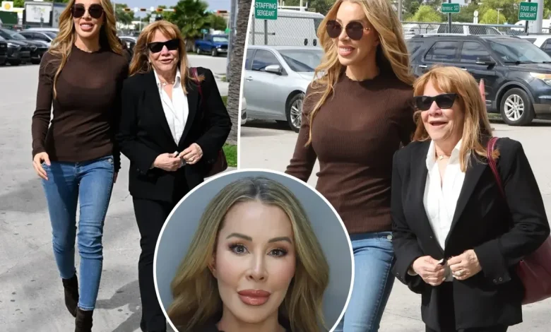 ‘RHOM’ star Lisa Hochstein all smiles at jail as she turns herself in for criminal charges