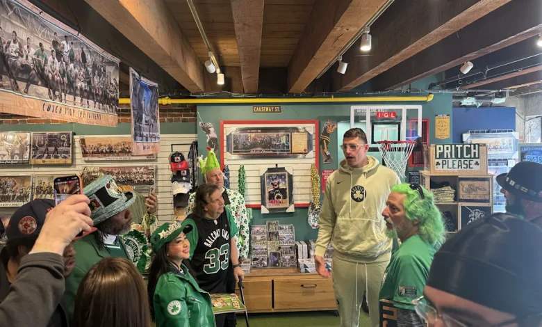‘To us, they are heroes’: Celtics trio draws massive crowd in Boston