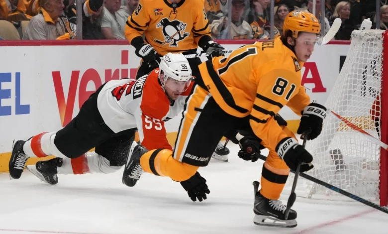 ‘You’re not going to back down’: Penguins' Kindel unfazed by playoff chaos