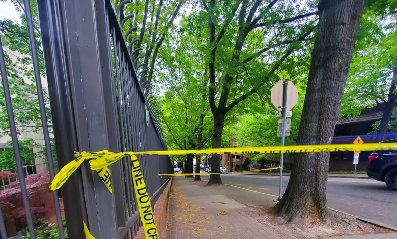 1 dead after car with explosive device crashes into Multnomah Athletic Club, police say