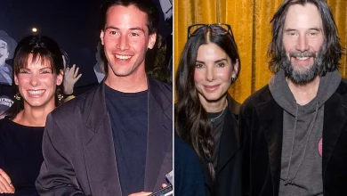 11 Best Throwback Photos of Sandra Bullock and Keanu Reeves Over the Years