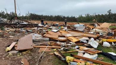 14 tornadoes reported across Mississippi as powerful storms ravage hundreds of homes, knock out power