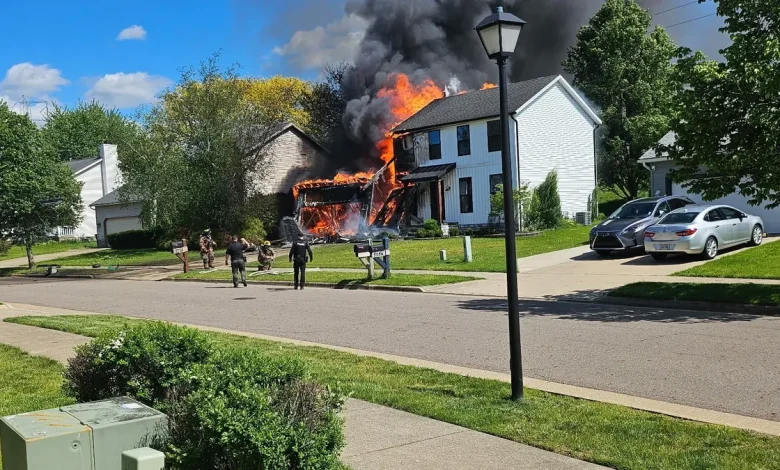 2 die after plane crashes, sets house afire in Coventry Crossing