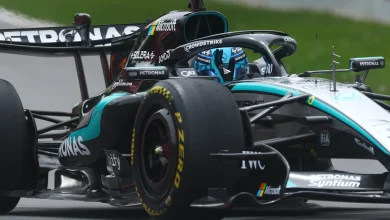 2026 Canadian Grand Prix Sprint report and highlights: George Russell clings on to win Canada Sprint after clashing with Kimi Antonelli