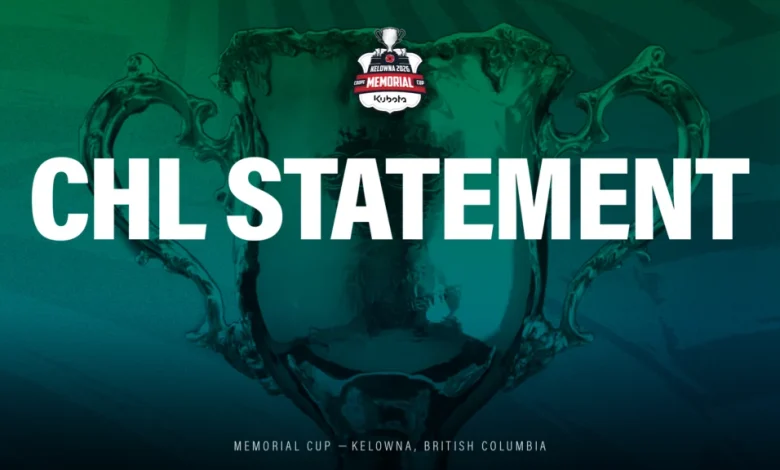 2026 Memorial Cup disciplinary action announced by CHL | Canadian Hockey League