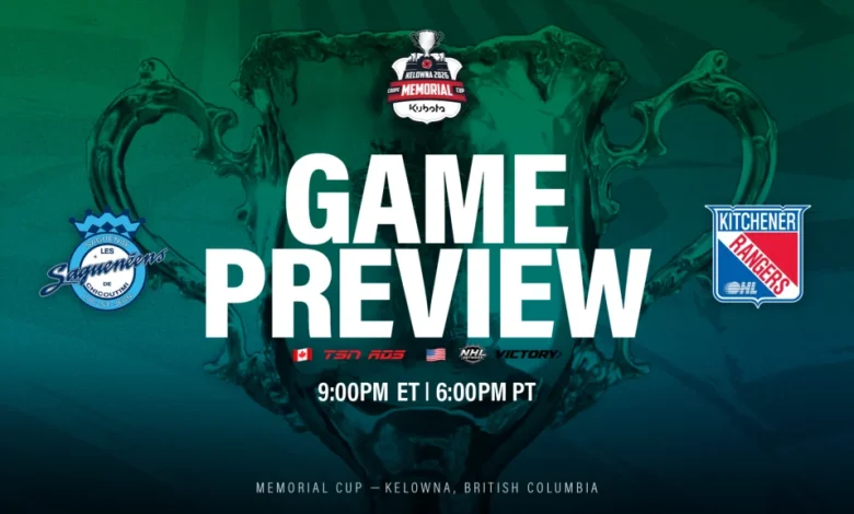 2026 Memorial Cup preview – Sagueneens vs. Rockets – May 26 | Canadian Hockey League