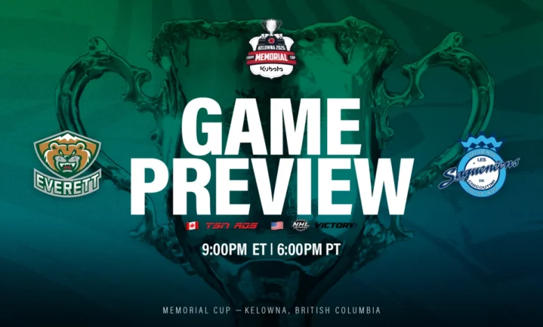 2026 Memorial Cup preview – Silvertips vs. Sagueneens – May 23