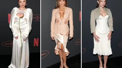 2026 Netflix Upfront red carpet: Jennifer Lopez, Millie Bobby Brown, and more