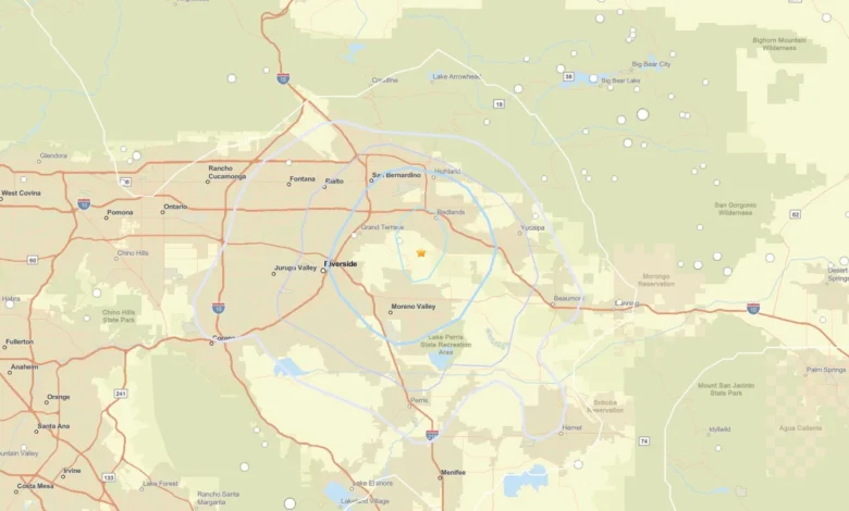 3.3-magnitude earthquake rattles Redlands area, USGS says