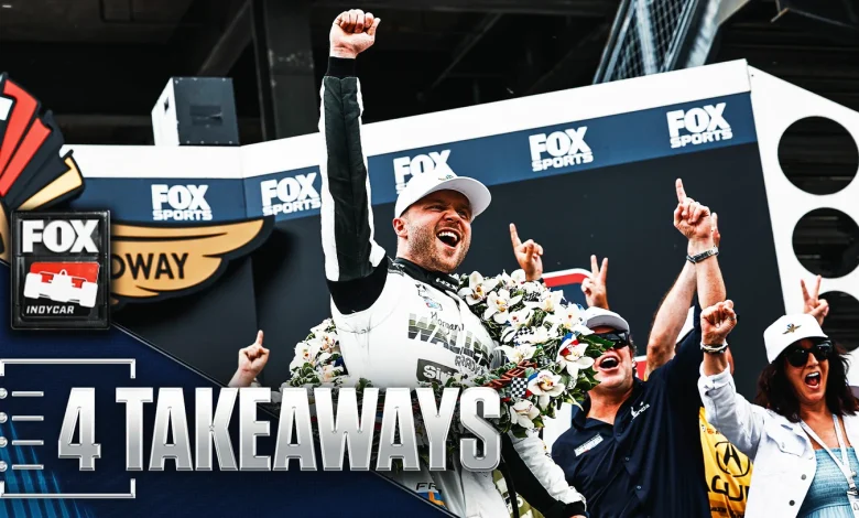 4 Takeaways From Wild, Historic Final Lap Of Felix Rosenqvist's Indy 500 Win