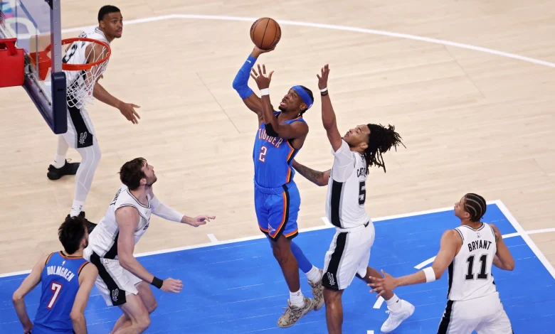 4 takeaways: Thunder draw even with Spurs on prime SGA effort