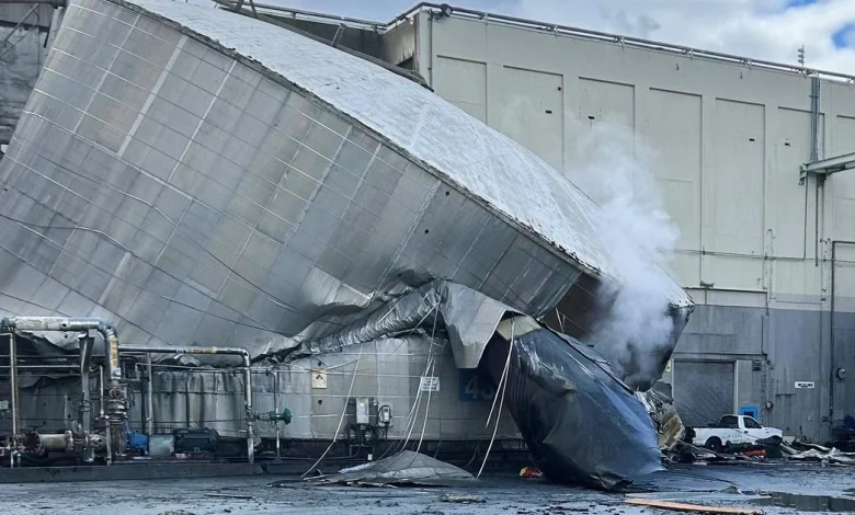 6 of 9 bodies recovered after chemical tank implosion at Washington state paper mill
