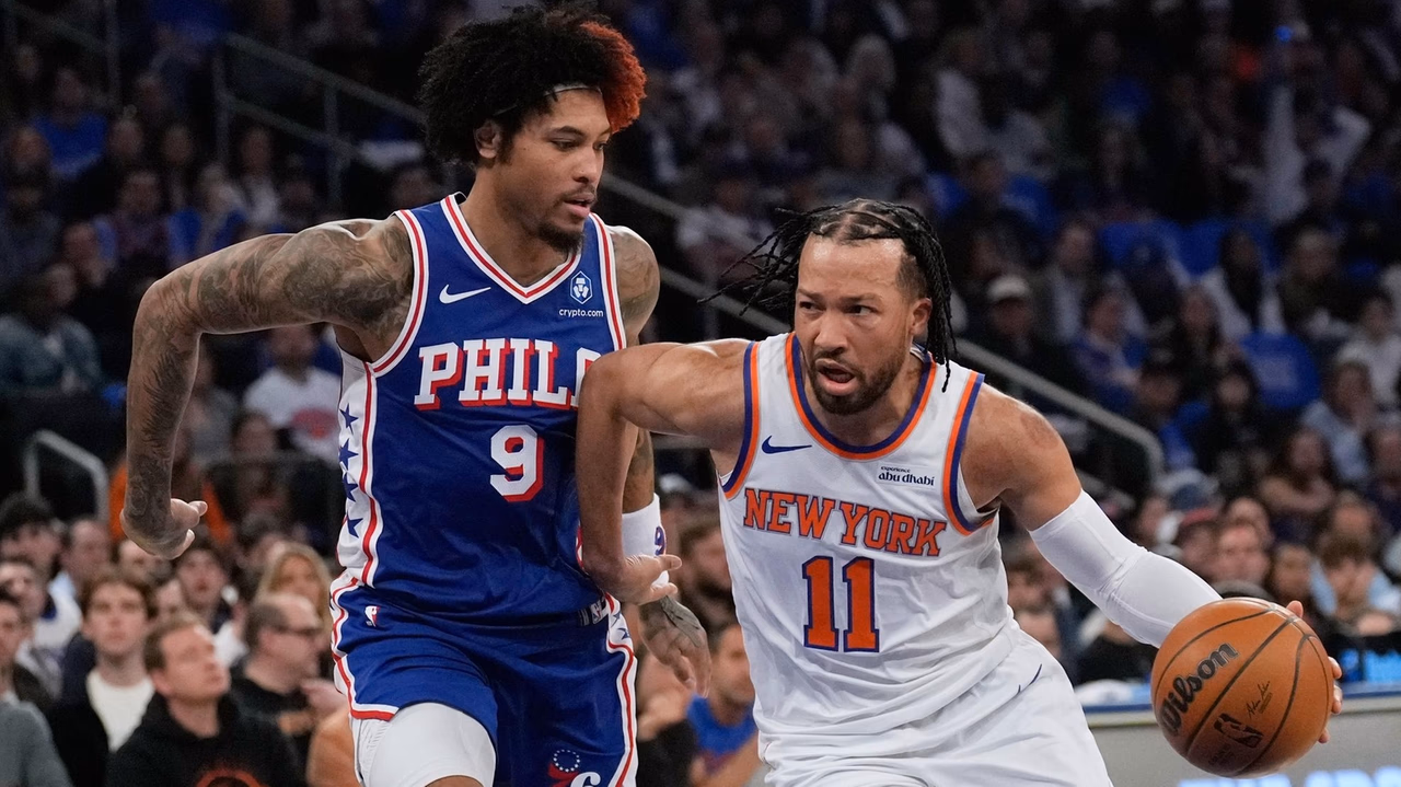 76ers' Kelly Oubre says Knicks' Jalen Brunson has 'big head'