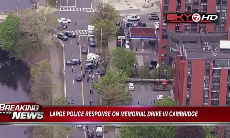 7NEWS Sources: 2 people shot on Memorial Drive in Cambridge
