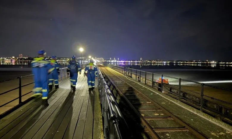 999 crews descend on Southend seafront after men reported 'jumping off pier'