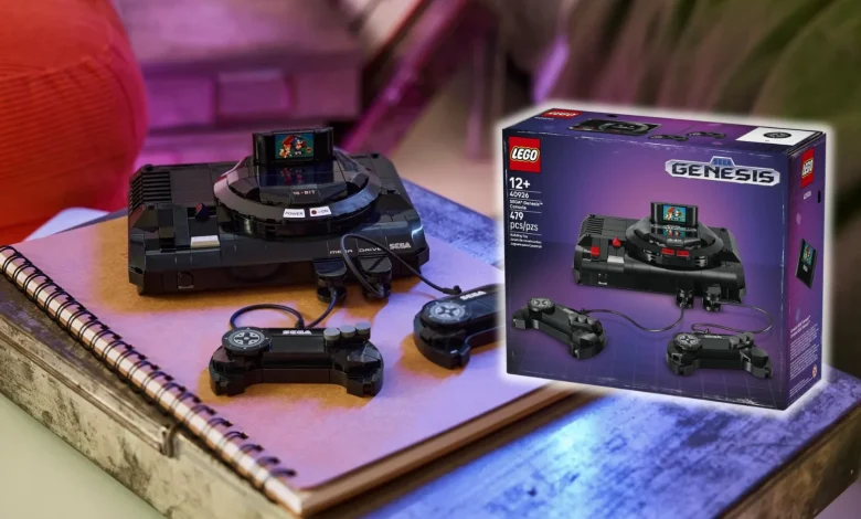 A LEGO SEGA Genesis Console is coming in June!