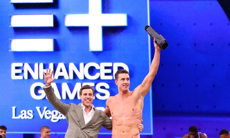 A Swimmer Broke a World Record at the Enhanced Games
