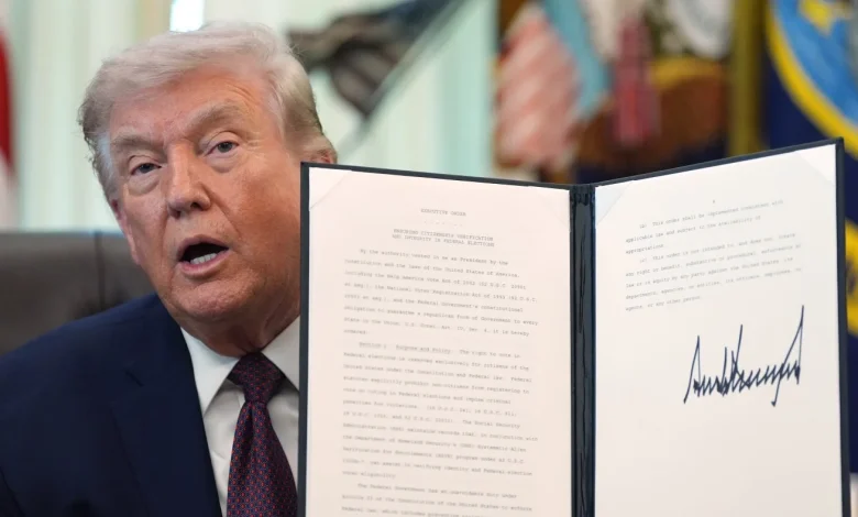 A federal judge in D.C. declines to block Trump's executive order on voting by mail